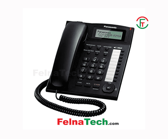 Panasonic KX-TS880FXB Corded Black Phone Set
